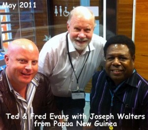Ted & Fred with Jo Walters