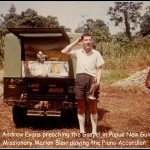 Andrew Preaching in PNG