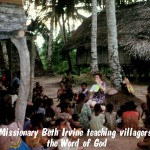 Beth teaching a Village Class