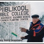 Harry at Tallin Bible School
