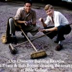 Bob & Fred with Brooms