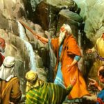 Moses-Obtains-Water-from-a-Rock